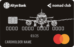 Карта Altyn Bank Nomad Club